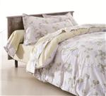 Mondaine Hydrangea in Queen size bed linens by ADS