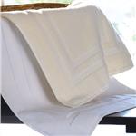 Bath Mat in white or ivory