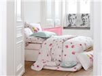 Conte D'Hiver in Pink for fitted sheet and bedskirt