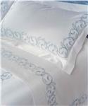 Marina embroidery  bed linens by DEA