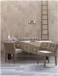 Double Jeu french table linens in Kaolin by Le Jacquard Francais 