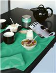 Double Jeu in napkin, placemat, table runner in Spring