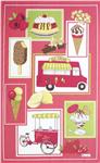 Ice Cream for french towel by Beauville