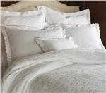 Calypso 400 thread count bed sheets embroidery color Linen