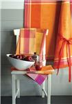 Mesures, Recettes, Cuilleres and Cordon Bleu in Apricot kitchen towels