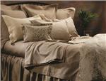 Jasmine signature bed linen shown in Mink by SDH