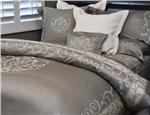 Lyon bed linens by SDH in Iron