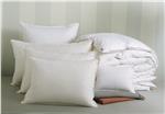 Buxton down comforter or sleeping pillows in Medium Weight