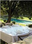 Venezia in Champagne french table linens