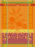 Les Oranges french tea towel