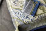 Giardino in Blue table linens by Beauville