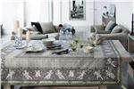 Opera french tablecloth in Green size 67x95