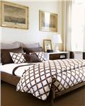 Madison in chocolate F/Qn duvet cover