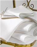 Como bath towels in reversible terry/waffle