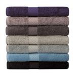 Etoile Bath towels in dark colors