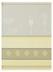 Festival in Almond french dishtowel
