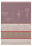 Festival in Rose french dishtowel