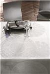 Fleurs Gourmandes in white french table linens