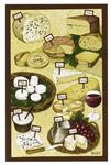 Fromages french tea towel and apron 
