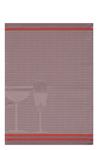 Gala french waffle weave towel in Rose