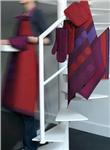 Graphic Pastilles in Blackcurrent kitchen towels