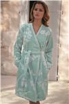 Balade in Celadon bath towel and Robe