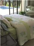 Lili Blue bed linens by Yves Delorme