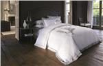 Walton white with contrast border duvet cover