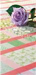 Mille Ladies coated tablecloth in Porcelaine