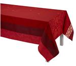 Bahia red coated tablecloth Le Jacquard Francais