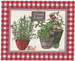potager coated placemat by beauville