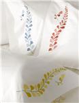 Snapdragon embroidery bed sheets