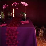 Ambre embroidered tablecloth size 67x98 square