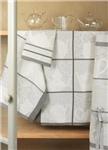 Thes (tea) french dishtowels in Jasmine