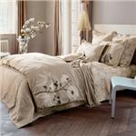 Visa Versa percale bed linens in Queen set