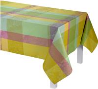 Marie Galante citron coated tablecloth