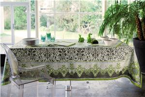 Adagio french table linen in Green