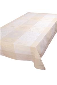 Darjeeling in champagne french tablecloth size 69x149