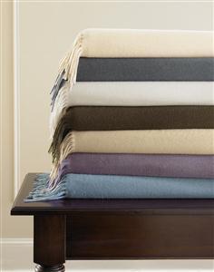Dorsey cashmere throw by SFERRA