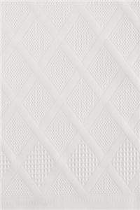 Santorin white waffle weave bath towels
