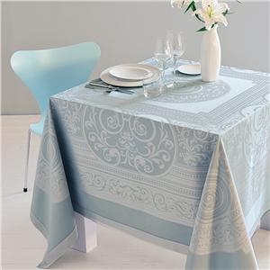 Jardin Royale french table linens in Agate