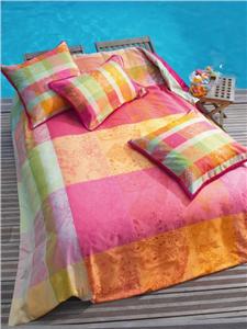 Aurore jacquard woven bed linens