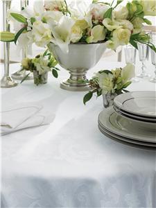 Acanthus scroll pattern finest dining tablecloth