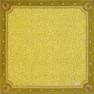 Giardino french table linens in Green by Beauville