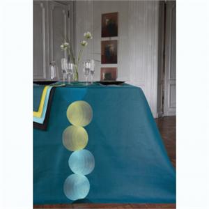 Eclipse embroidery tablecloth