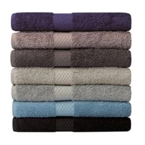Etoile Bath towels in dark colors