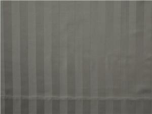 Duet damask stripe in Flint grey with 21" fitted sheets 