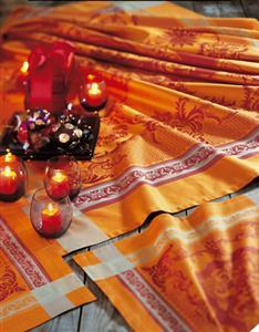 Renaissance french tablecloth in Grenade table linens