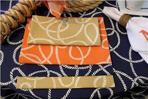 LULUDK Rope nautical round tablecloth