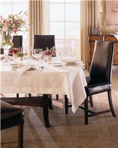 Classico 100% Linen table napkins in White or Ivory